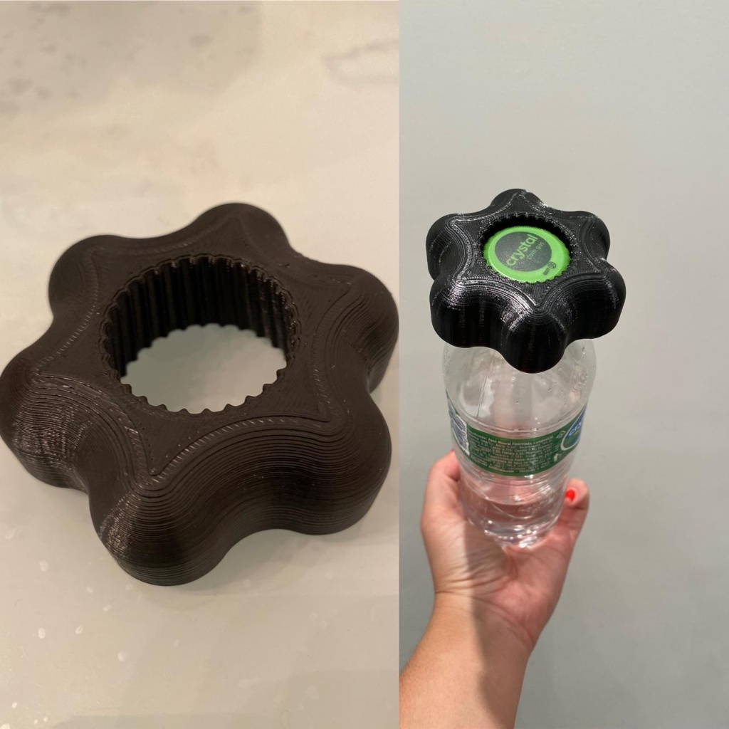 Abridor de garrafa pet 3D