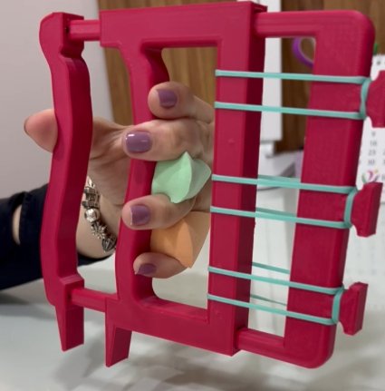 Exercitador 3D para Dedos